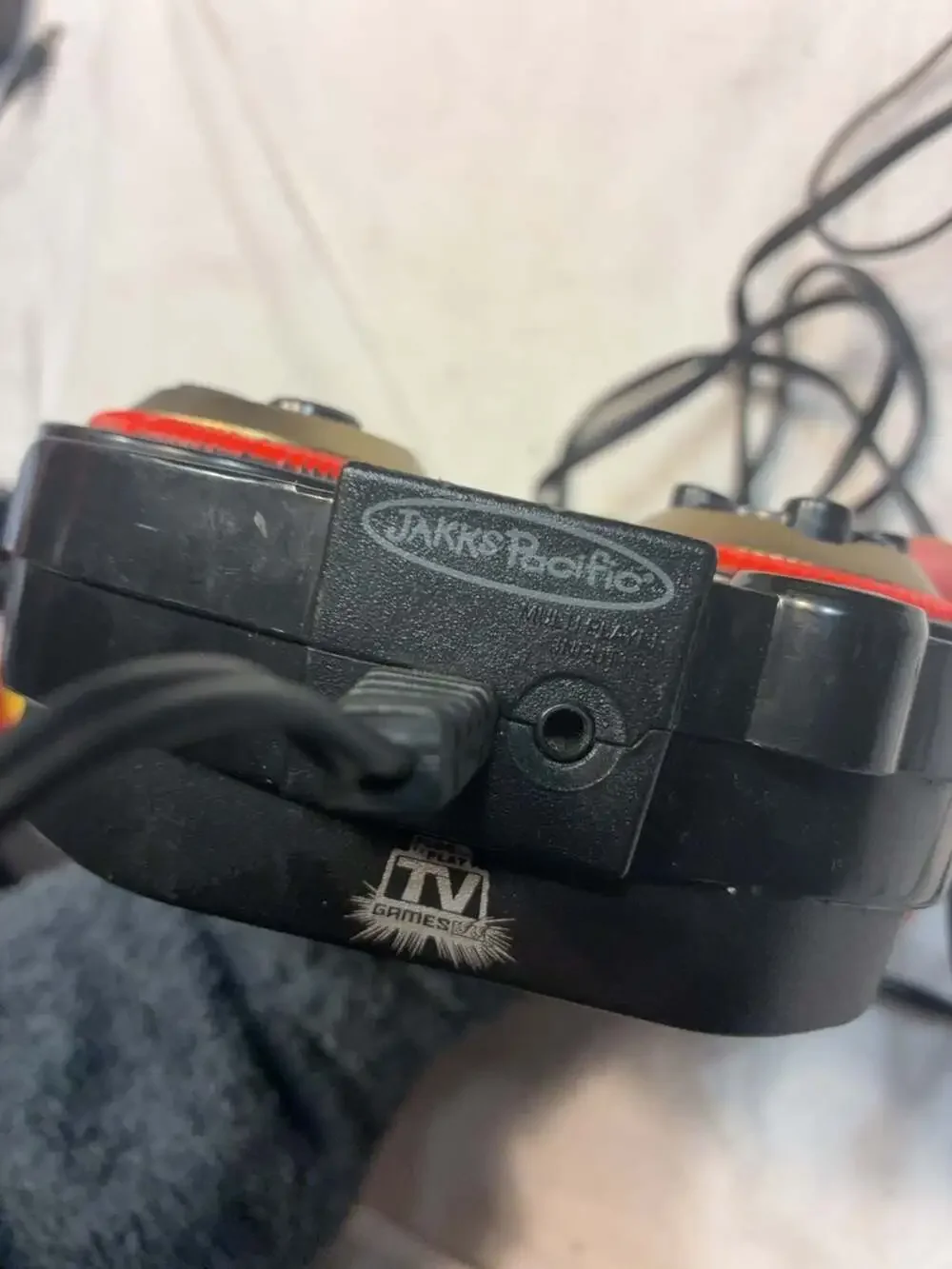 NOT TESTED Jakks Pacific WWE Plug and Play TV Games Controller with GameKey